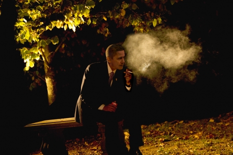 Obama Smoking by Alison Jackson at If So What by Hg Contemporary founded by Philippe Hoerle-Guggenheim