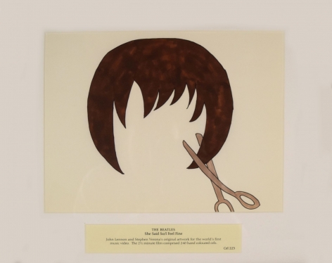 She Said So/I Feel Fine Cel 223 by John Lennon at If so, what by Hoerle-Guggenheim Contemporary
