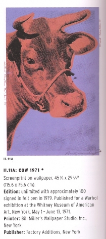 Cow - Warhol