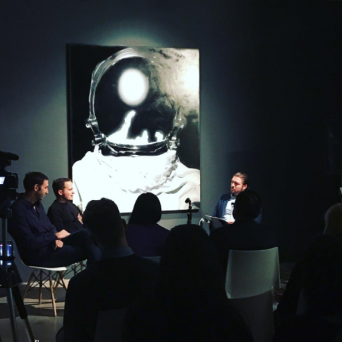 HG Contemporary gallerist Philippe Hoerle-Guggenheim at Panel Discussion