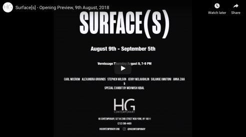 "Surface[s]" - group show