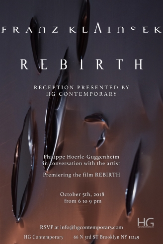 Rebirth Franz Klainsek at Hg Contemporary Art gallery in nyc